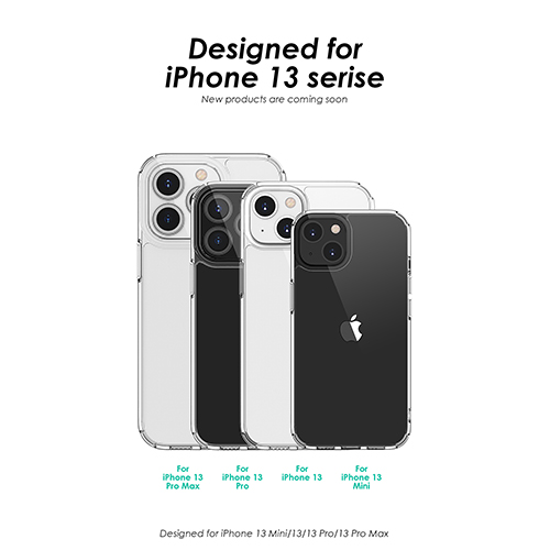 透明な落下防止 TPU PC 電話ケース